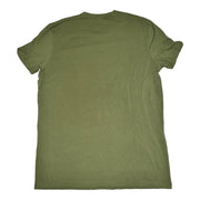 Men's Solid Crew Neck Slim Fit T-Shirt, Olive Green