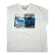 Men's Graphic T-Shirt – Coastal Vibes in Off-White