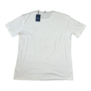 Men's Print Logo Scoop Neck Relaxed Fit T-Shirt, White