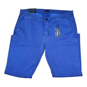 Men's Slim Fit Low Rise Stretchable Chino Pants, Indigo