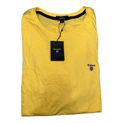 Men's Brand Name Logo Round Neck T-Shirt
