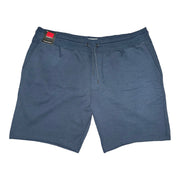 Men's Solid Slip-On Comfort Fit Loungewear Shorts with Elastic Waistband