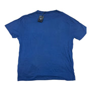 Men's Brand Name Logo Round Neck T-Shirt
