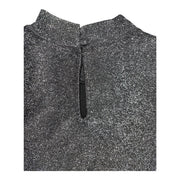 Women's Short Sleeve Formal High Neckline Top