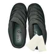 Men's Puffy Slides, Black