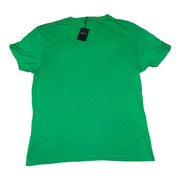 Men's Graphic Print Round Neck T-Shirt, Grass Green