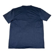 Men's Graphic Brand Name Scoop Neck T-Shirt, Navy