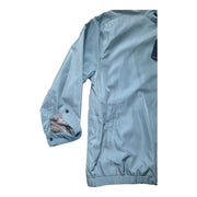 Men's Long Sleeve Zippered Wind Breaker Jacket, Baby Blue