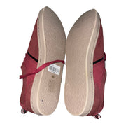 Men's Lace-Up Velvet Tennis Shoes, Red