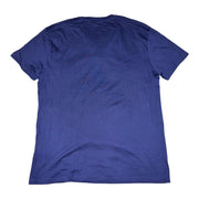 Men's T-Shirt – Navy Cotton Henley Classic
