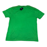 Men's Brand Name Logo Round Neck T-Shirt