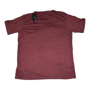 Men's Solid Henley Slim Fit T-Shirt, Maroon