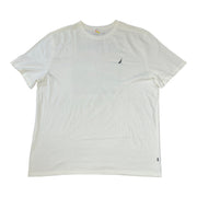 Men's Graphic T-Shirt – Blue or White with Bold Back Print