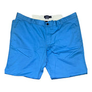 Men's Comfort Fit Low Rise Wide Leg Chino Pants, Blue
