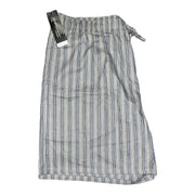 Men's Striped Comfort Fit Pajama Short, Blue