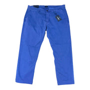 Men's Slim Fit Low Rise Stretchable Chino Pants, Indigo