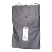 Men's Solid Long Sleeve Side Pocket Comfort Fit Formal Shirt, Grey
