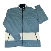Men’s Full-Zip Cotton Jacket, Blue