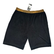 Men's Solid Comfort Fit Pajama Shorts, Black
