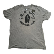 Men's Graphic Print Brand Name Crew Neck T-Shirt