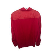 Men’s Half-Zip Knit Sweater, Dark Red