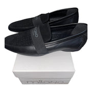 Men's Velvet Loafers, Black
