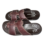 Men's Comfort Leather Daily Sandals, Brown