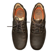 Men's Lace-Up Leather Shoes, Brown