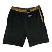 Men's Solid Comfort Fit Pajama Shorts, Black