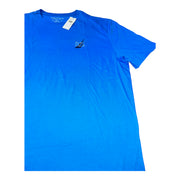 Men's Graphic T-Shirt – Blue or White with Bold Back Print