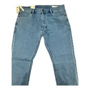Men's Regular Fit Stretchable Low Rise Jeans, Light Blue