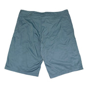 Men's Solid Swim Board-Shorts with Adjustable Drawstrings & Pockets, Faded Blue
