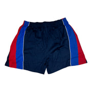Men's Pattern Short Sleeve T-Shirt & Elastic Waistband Shorts Pyjama Set, Navy
