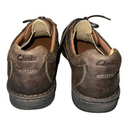 Men's Lace-Up Leather Shoes, Brown