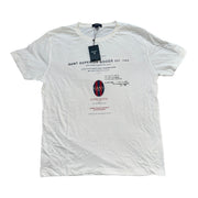 Men's Graphic Regular Fit T-Shirt, White