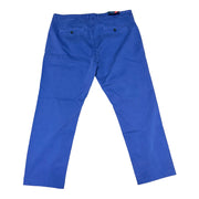 Men's Slim Fit Low Rise Stretchable Chino Pants, Indigo