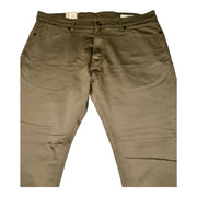 Men's Solid Stretchable Mid Rise Slim Fit Jeans