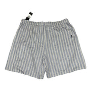 Men's Striped Comfort Fit Pajama Short, Blue