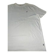 Men's Graphic T-Shirt – Blue or White with Bold Back Print