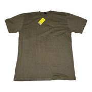 Men's Solid Crew Neck Pyjama T-Shirt, Olive Green