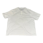 Men's T-Shirt – Classic White Henley Style, White