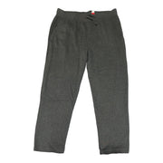 Men's Elastic Waistband Straight Leg Joggers, Dark Grey