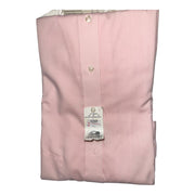 Men's Solid Long Sleeve Side Pocket Tailored Fit Formal Shirt, Pink